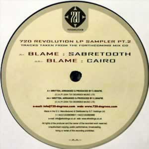 720 Revolution LP Sampler Pt. 2 - Blame (720NU013)